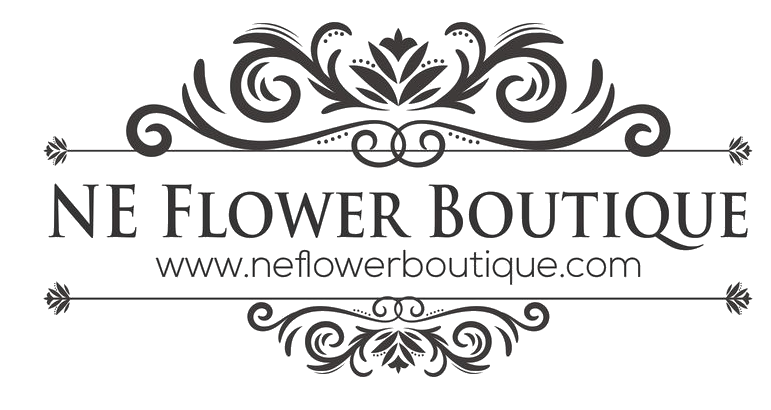 Fall Flower Logo - Valentine's Day flowers Flowers by NE Flower Boutique