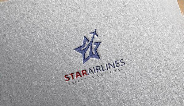 Star Airline Logo - Best Airline Logo Templates & Premium Download