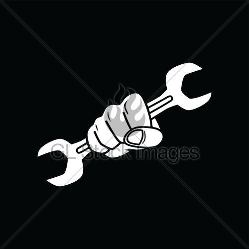 Mechanic Art Logo - Mechanic Logo Logotype Vector · GL Stock Images