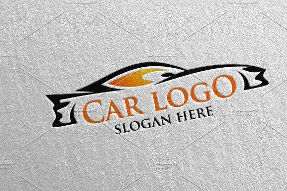 Mechanic Art Logo - Car Logo for Sport, Rent or Mechanic ~ Logo Templates ~ Creative Market