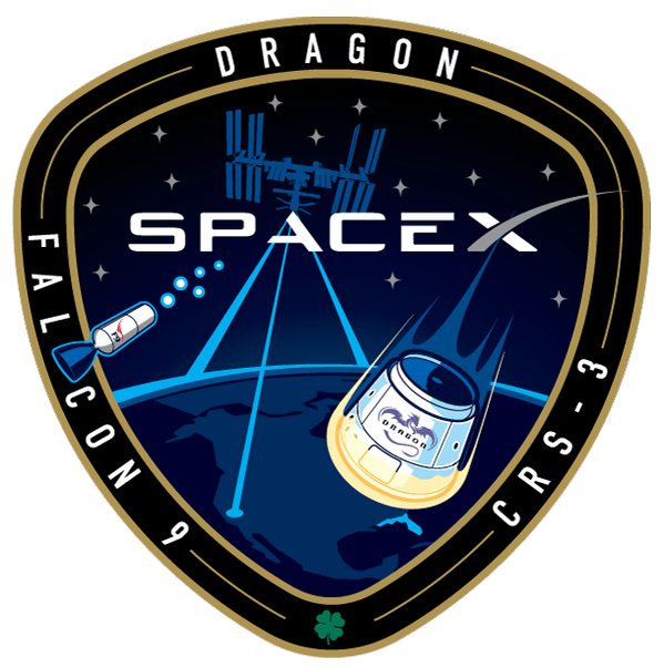 SpaceX Dragon Logo - Dragon SpX-3 Mission Updates - Spaceflight101