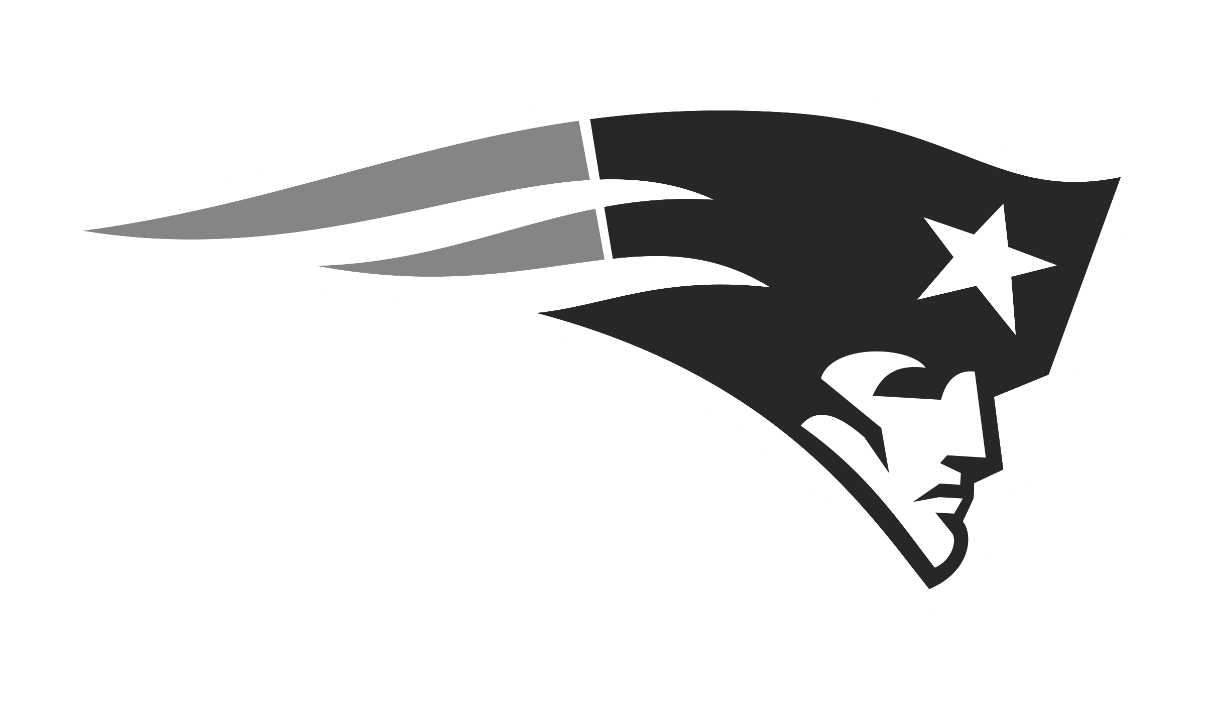 Black and White Patriots Logo - New England Patriots Logo PNG Transparent & SVG Vector