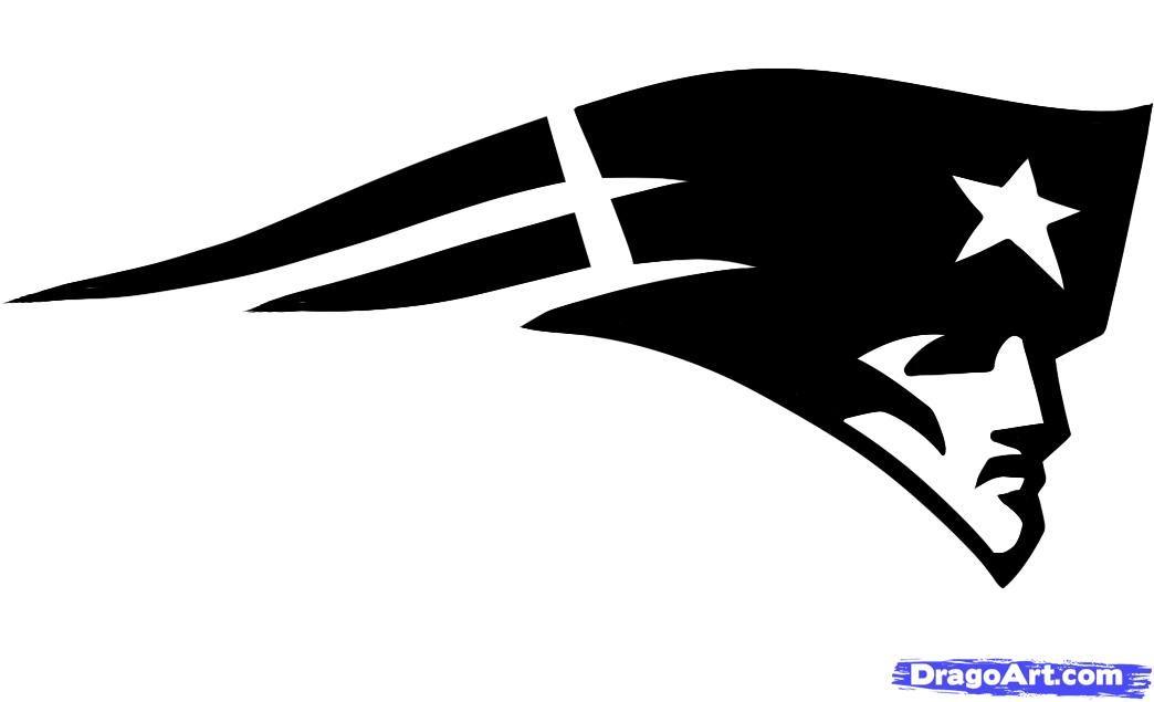 Black and White Patriots Logo - New england patriots image free logo