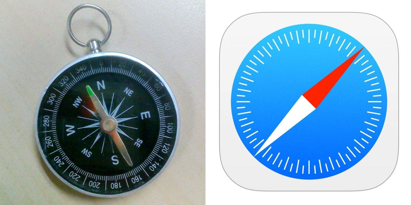 Safari iPhone App Logo - Meet The Real-World Products That Inspired The iOS 7 Icons | Cult of Mac