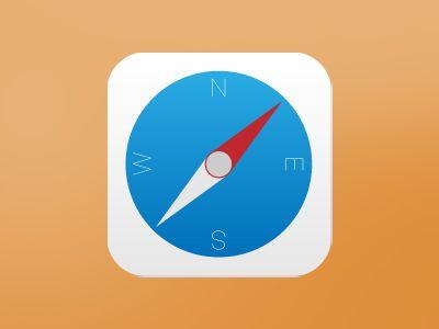 Safari App Logo - iOS 7 Safari app icon redesign