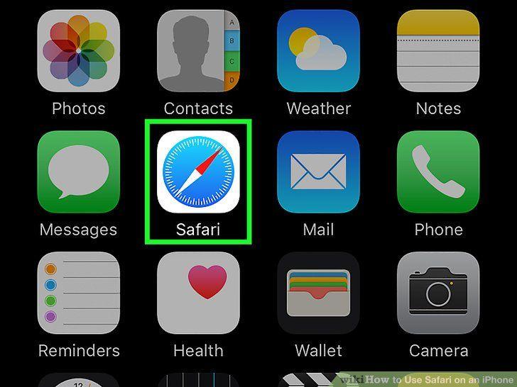 Safari App Logo - How to Use Safari on an iPhone: 15 Steps (with Picture)
