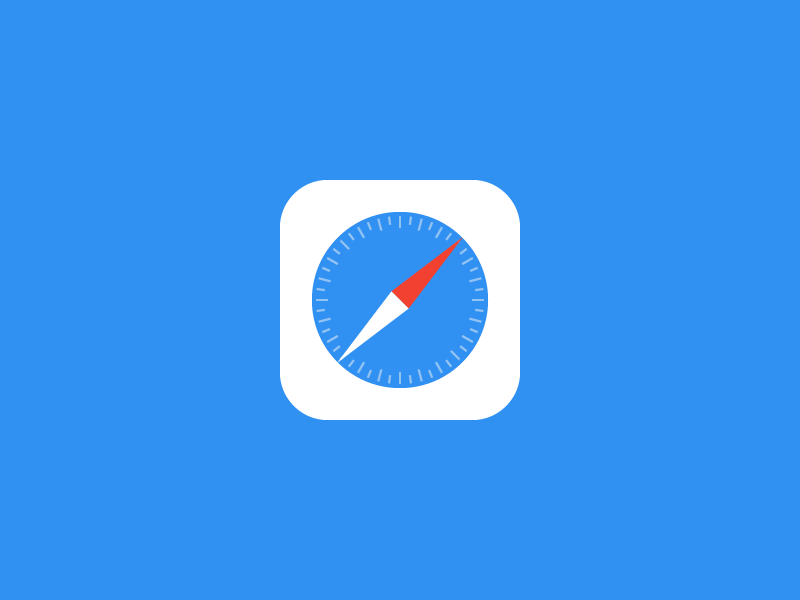 Safari App Logo - Safari iOS7 Fix by Jeremy Goldberg | Dribbble | Dribbble