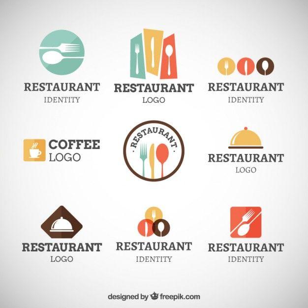 Rustic Contemporary Logo - Restaurant modern logo collection Vector