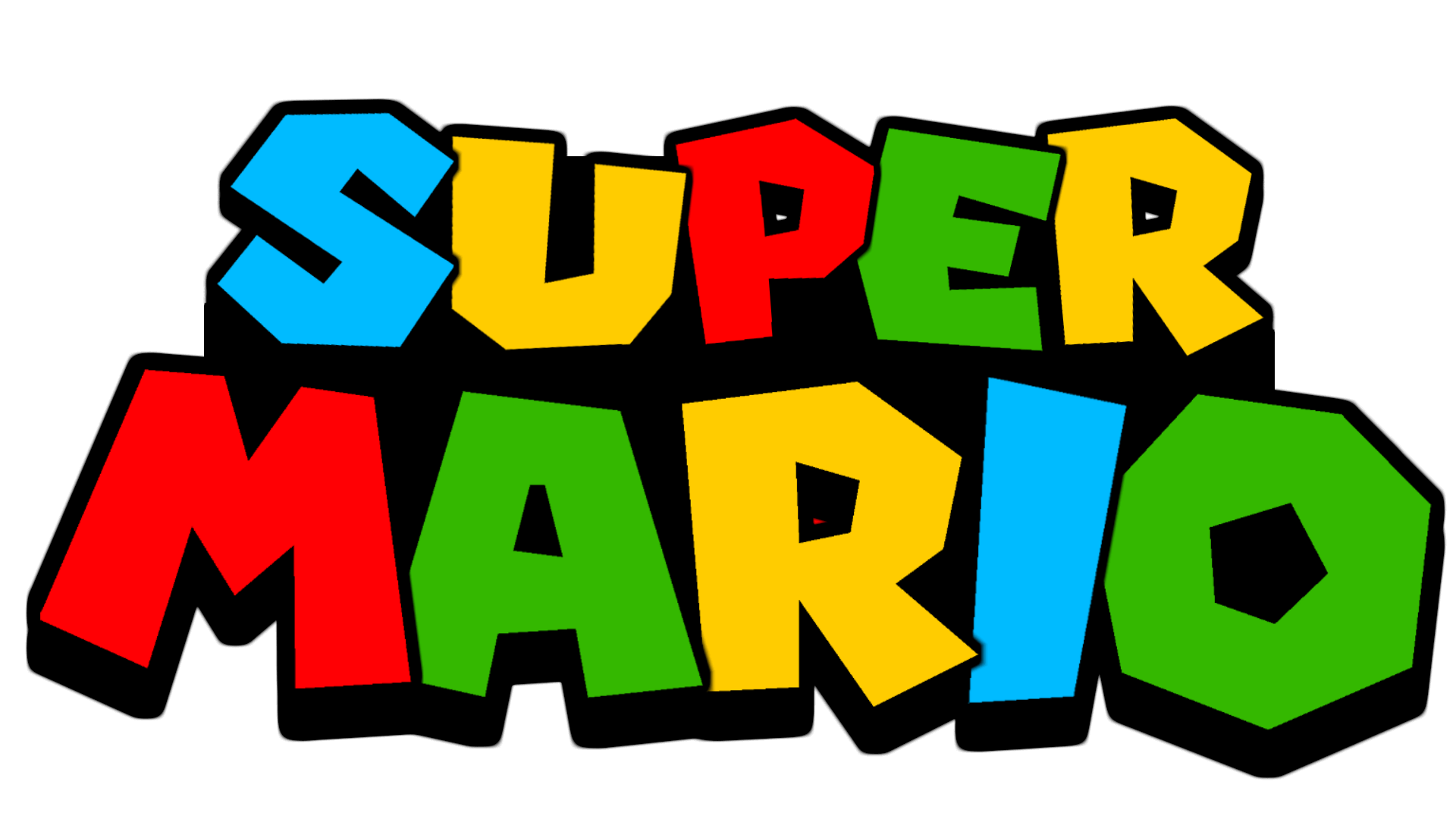 Mario Logo - Just made Mario Logo from scratch : Mario