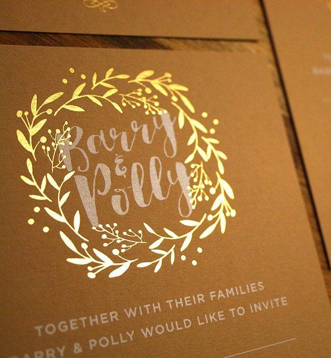 Rustic Contemporary Logo - Barry Talksâ€¦ Designing Your Own Wedding Stationery