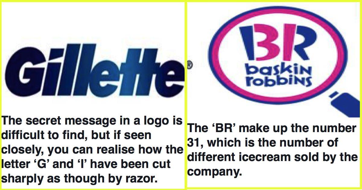 Difficult Hidden Logo - Famous Logos and The Hidden Meaning! - LaughingColours.com