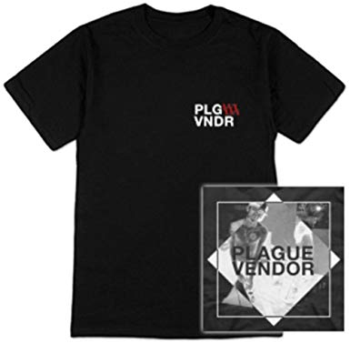 T-Shirt Square Logo - Plague Vendor - Mens Square Logo T-Shirt: Amazon.co.uk: Clothing