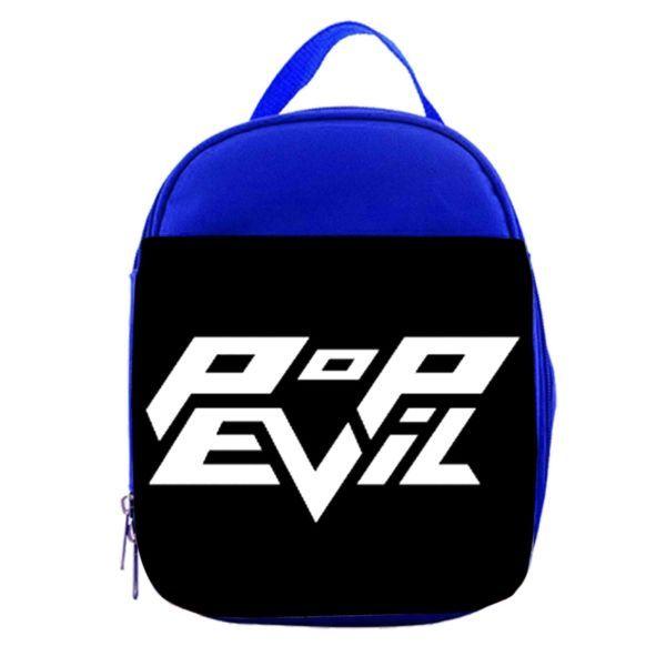 Pop Evil Logo - Personalized pop evil logo lunch bag / custom lunch bag