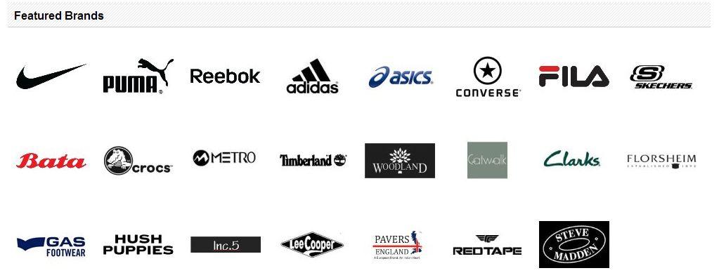 Most Popular Shoe Brands Logo LogoDix