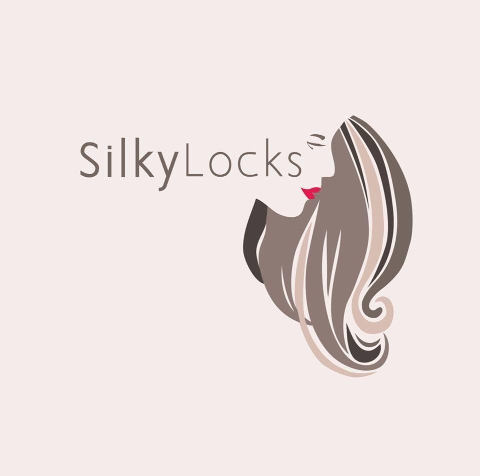 Purple Medicine Logo - Silky locks logo, hair, deign, graphics, purple Tasche, branding