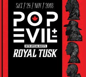 Pop Evil Logo - Pop Evil with Royal Tusk « Casinos Regina & Moose Jaw