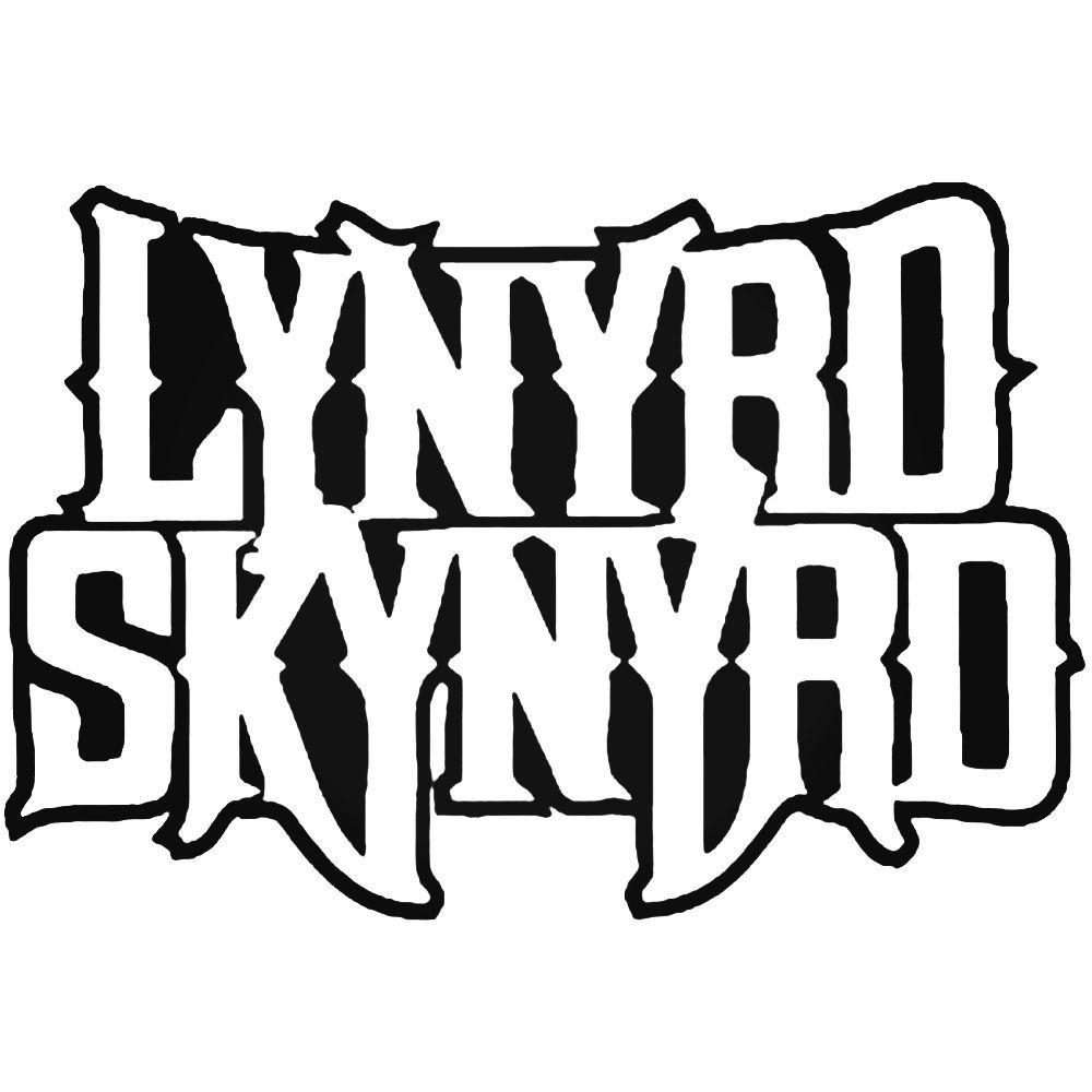 Lynyrd Skynyrd Logo - Rock Band s Lynyrd Skynyrd Style 2 Decal
