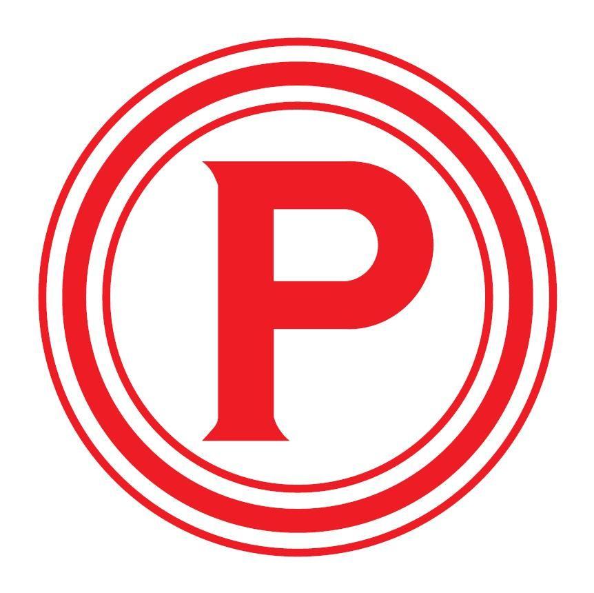 Red P Logo - P and p Logos