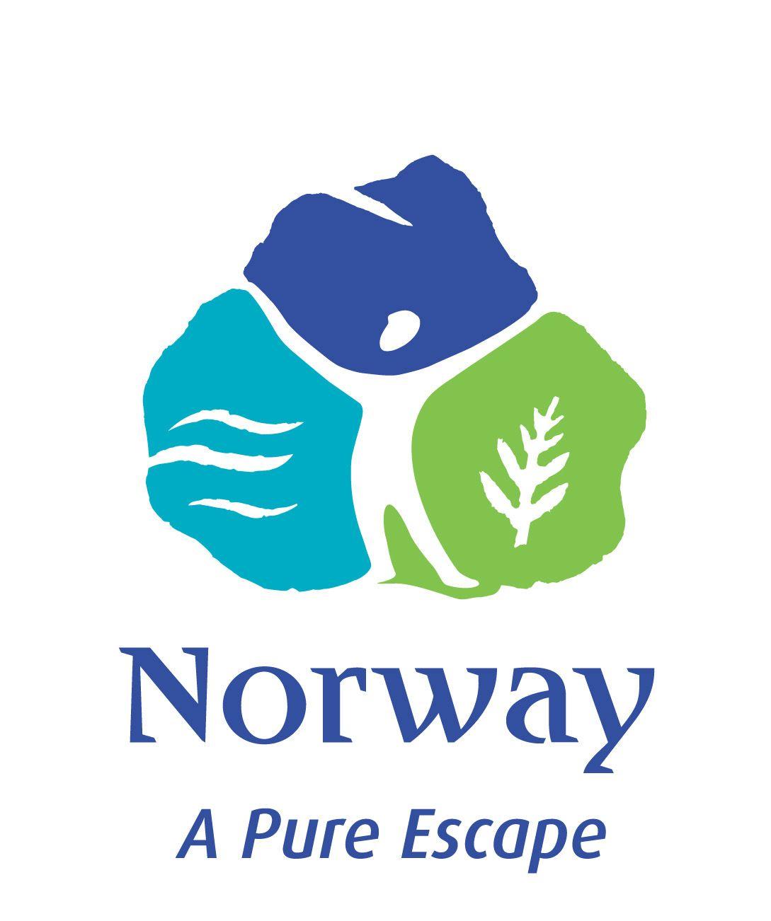 3 Person Logo - The Norway logo is an example of Gestalt because viewers first see ...