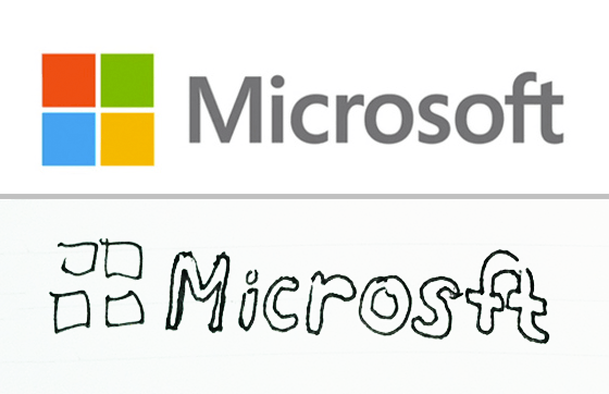Real Microsoft Logo - The Vergecast 044: Microsoft's Facelift, Apple Samsung War Heats Up