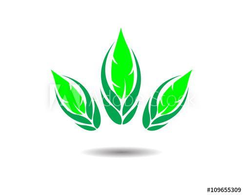 Three Leaves Logo - Three Leaves Logo - Buy this stock vector and explore similar ...
