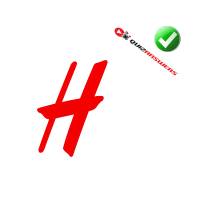 Red Letter H Logo - H red Logos