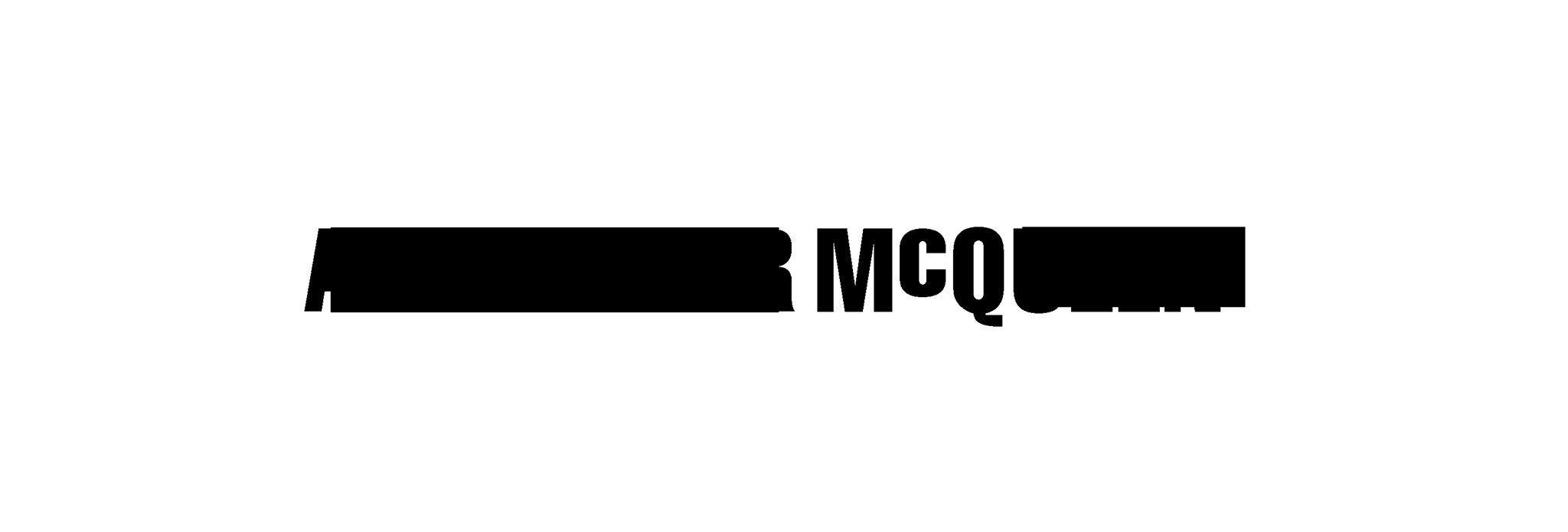 Alexander McQueen Logo - McQ Alexander McQueen – & BLANC