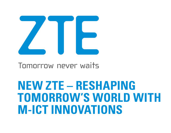 ZTE Logo - ZTE unveils new Logo with rounded design & lighter color - Details