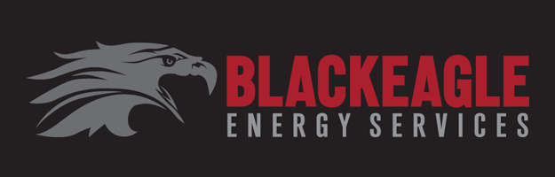 Oil and Gas Company Red Eagle Logo - Blackeagle Energy Services. Utilities. Construction. Transmission