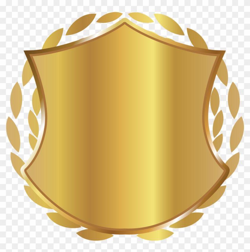 Gold Shield Logo - Golden Shield Badge - Gold Shield Transparent - Free Transparent PNG ...