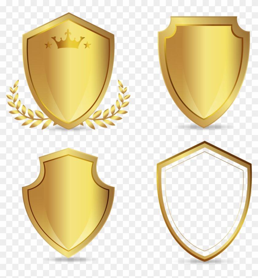 Gold Shield Logo - Euclidean Vector Download - Gold Shield Logo Png - Free Transparent ...