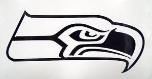 NFL Seahawks Logo - Seattle Seahawks NFL Football Team Logo Car Window Vinyl Decal