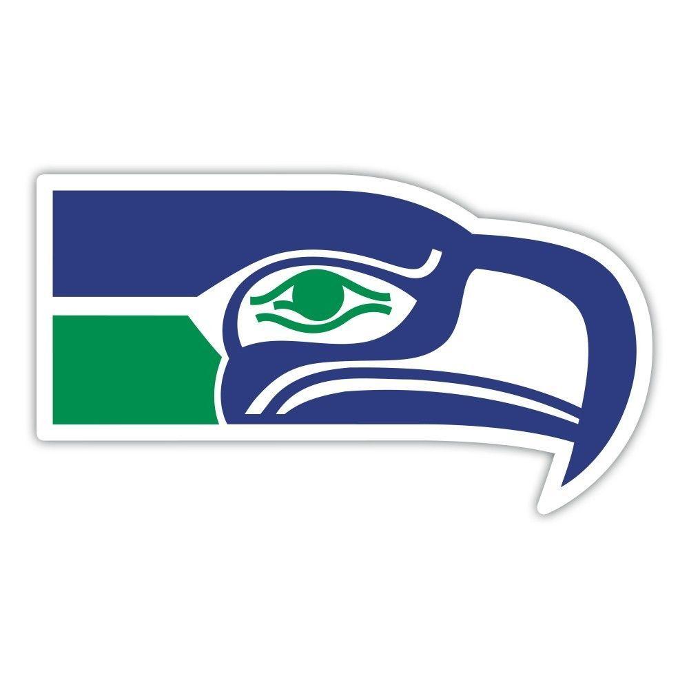 NFL Seahawks Logo - Seattle Seahawks Old NFL Football Logo Car Bumper Window Wall ...
