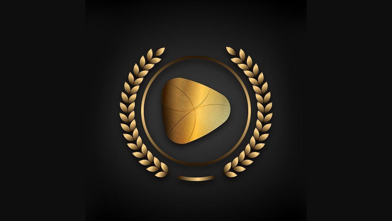 Gold Shield Logo - Illustrator Tutorial | Gold Shield Logo Design - YouTube