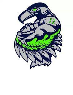 NFL Seahawks Logo - Best Seattle Seahawks Logo image. Seahawks football, Seattle