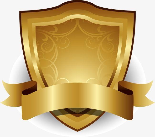 Gold Shield Logo - Shield Png, Vectors, PSD, and Clipart for Free Download | Pngtree