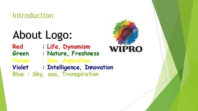 Wipro LTD Logo - Wipro (Western India Products ltd) - A presentation