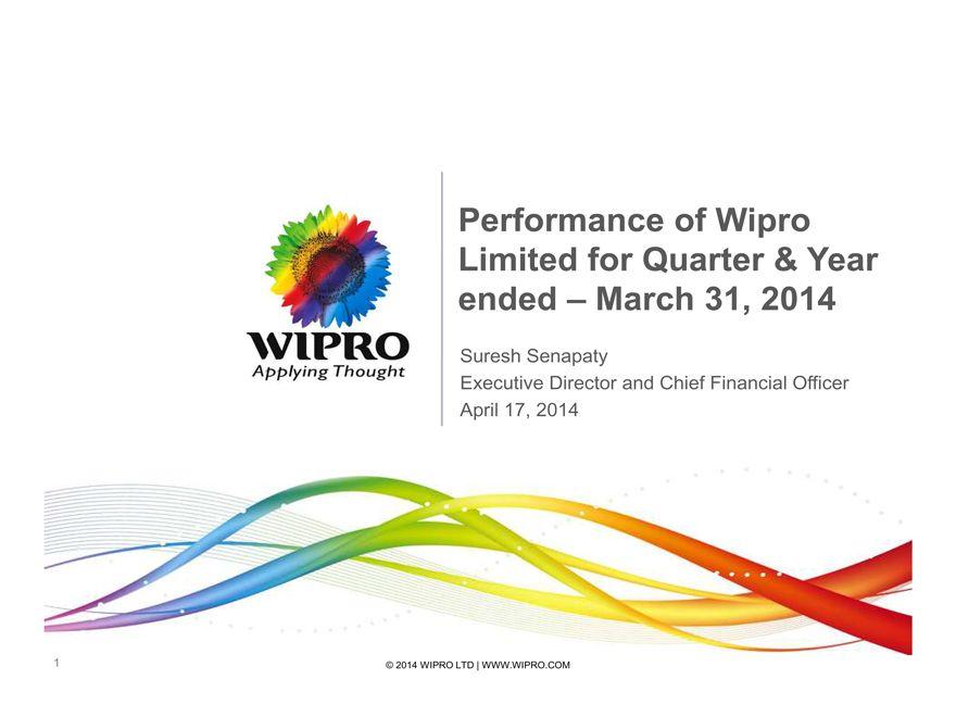 Wipro LTD Logo - EX-99.2