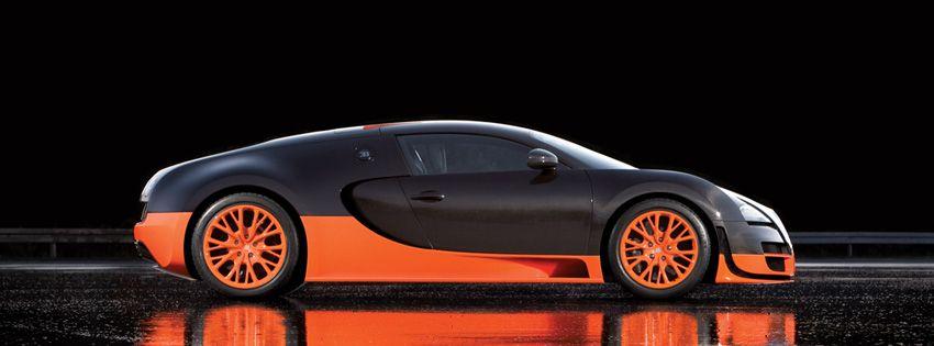 Orange and Black Car Logo - Related Facebook Covers