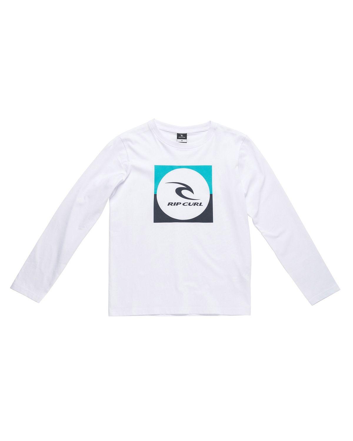 T-Shirt Square Logo - Rip Curl Square Logo T Shirt White T Shirts