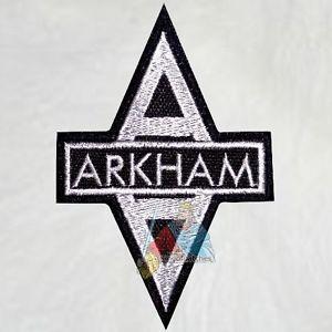 Arkham Asylum Logo - Batman Arkham Asylum Logo Embroidered Patch Comic Videogame The ...