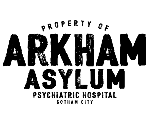 Arkham Asylum Logo - Batman Arkham Asylum Youth T Shirt (Ages 8 12) Of Gotham