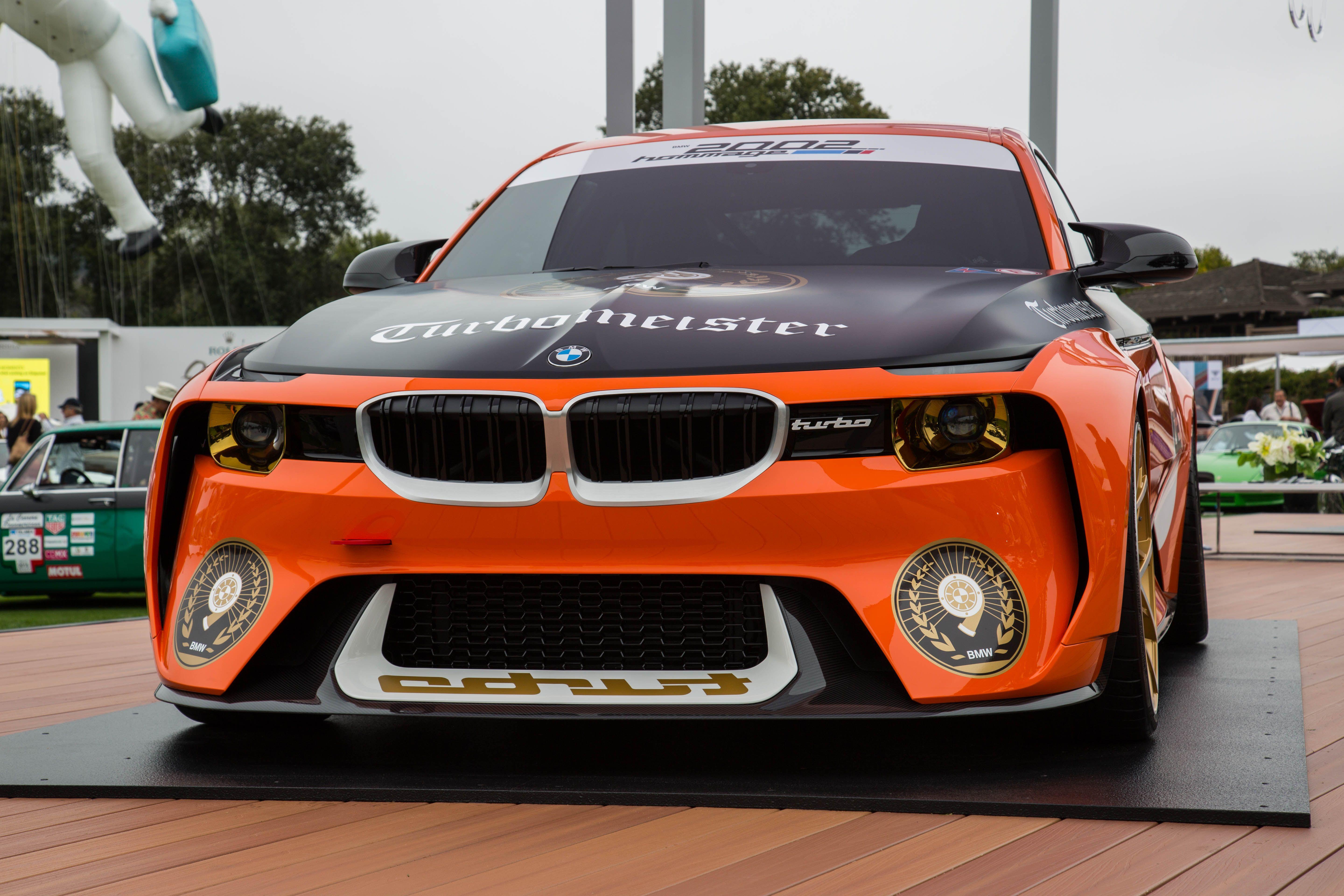 Orange and Black Car Logo - BMW 2002 Hommage Looks Even Better in Orange and Black » AutoGuide ...