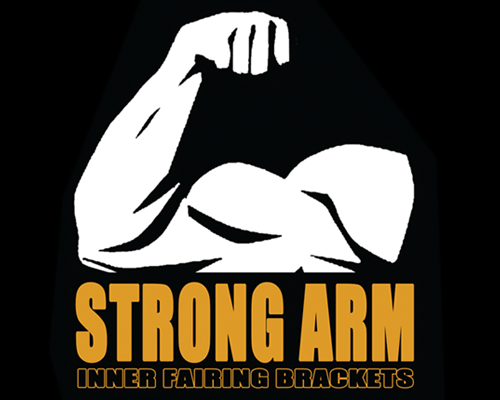 Strong Arm Logo - Strong Arm Inner Fairing Brackets — Alloy Art
