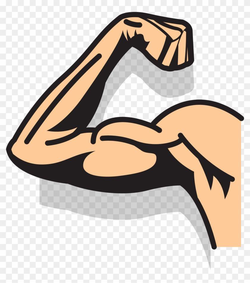 Strong Arm Logo - Drawing Logo Illustration - Strong Arm Drawing Png - Free ...