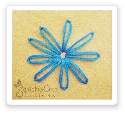 Lazy Daisy Logo - Learn how to do the lazy daisy stitch, also known as the detached