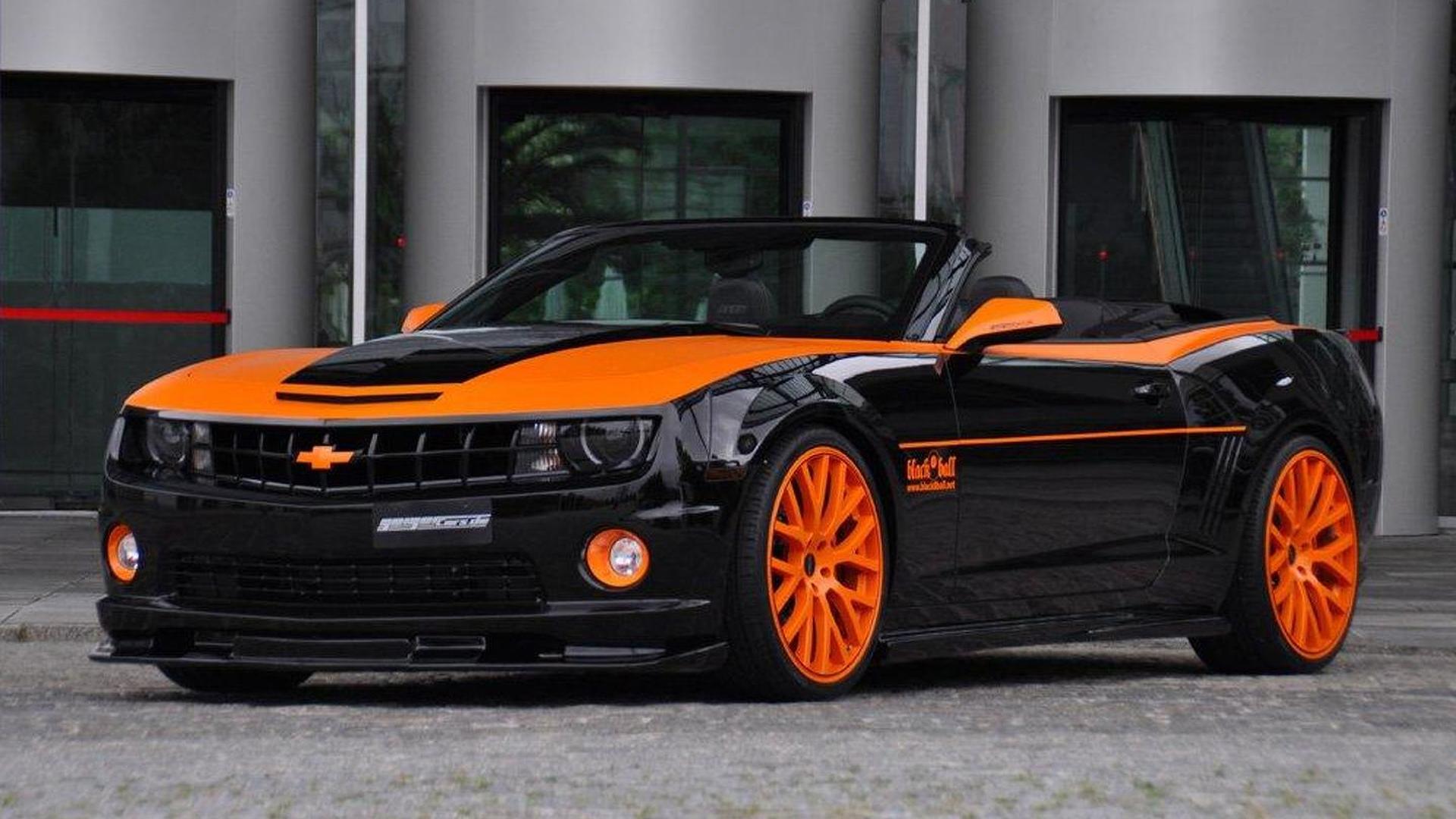 Orange and Black Car Logo - Camaro SS Convertible done in orange and black by Geiger Cars