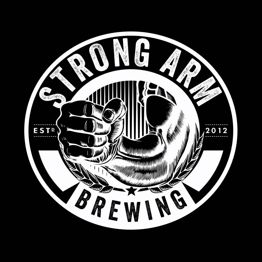 Strong Arm Logo - Strong Arm Brewing's Final 2014 Beer Garden Event