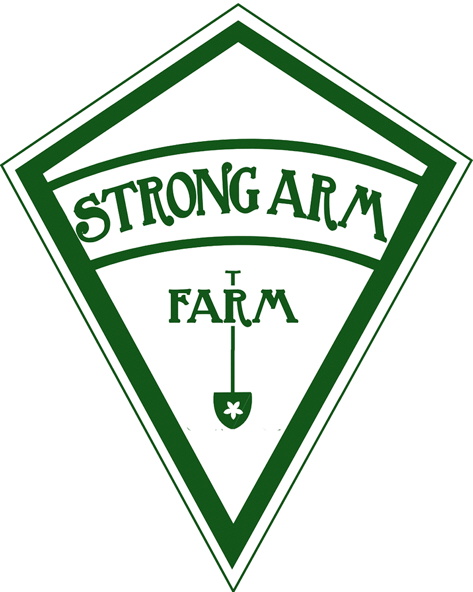 Strong Arm Logo - Strong Arm Farm Logo Trans Bknd. Gravenstein Apple Fair