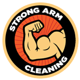 Strong Arm Logo - Residential & Commercial Cleaning Services. Long Island. Strong